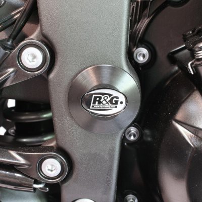 R&G Kawasaki ZX-6R Black Right Hand Side Frame Plug