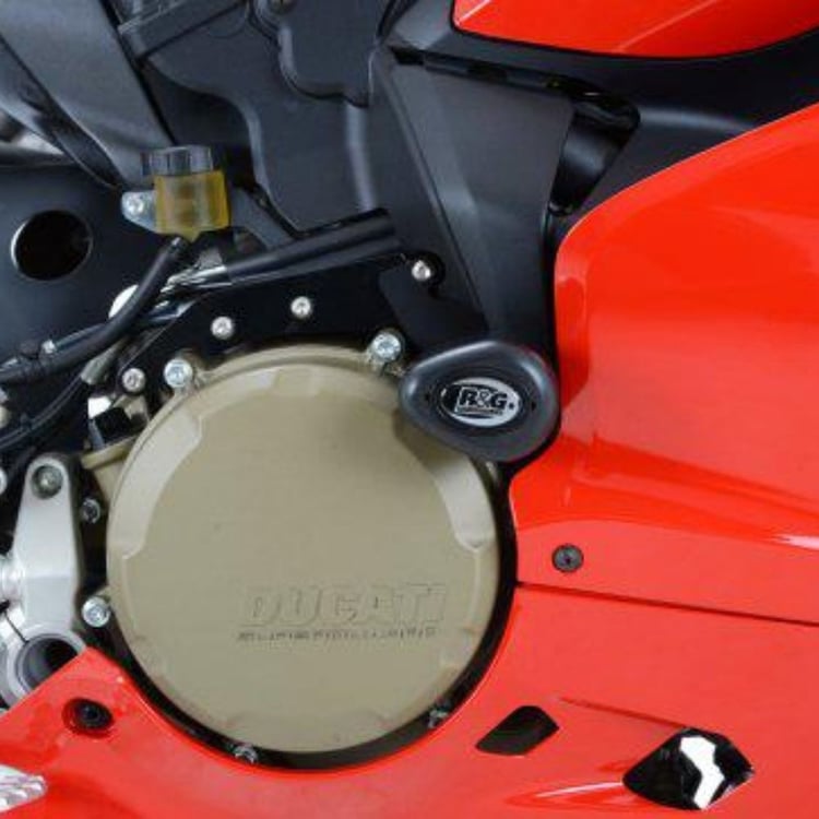 R&G Ducati Panigale Black Aero Crash Protectors
