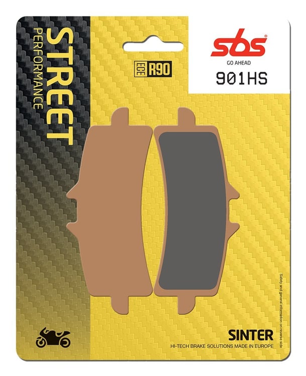 SBS Sintered Road Front Brake Pads - 901HS
