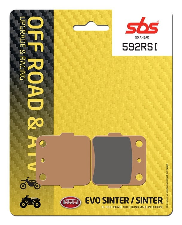 SBS Racing Offroad Front / Rear Brake Pads - 592RSI