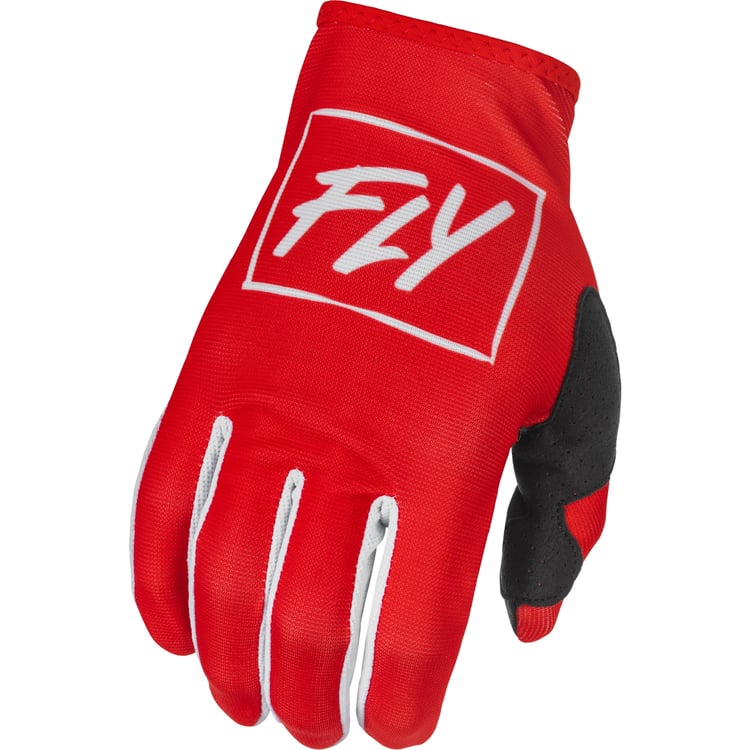 Fly Racing 2022 Lite Red/White Gloves