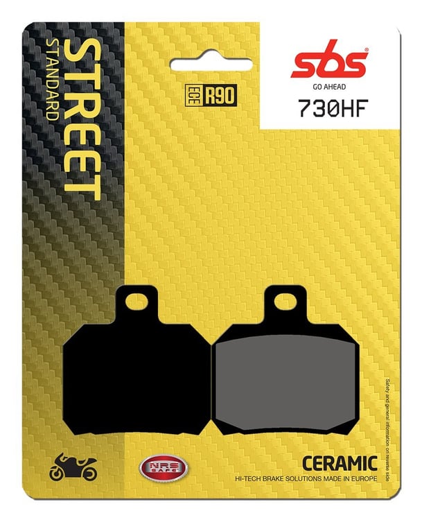 SBS Ceramic Front / Rear Brake Pads - 730HF