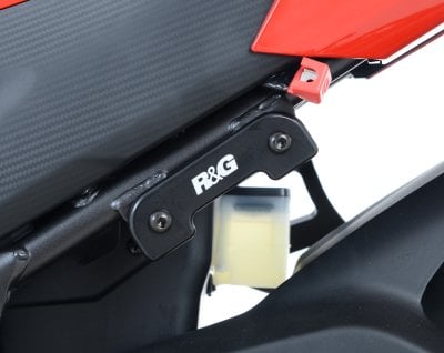R&G Honda CBR500R Black Rear Footrest Blanking Plates