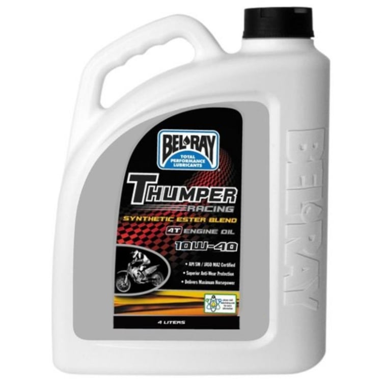 Belray Thumper Racing Synthetic Ester Blend 4T 10W-40 Engine Oil - 4L