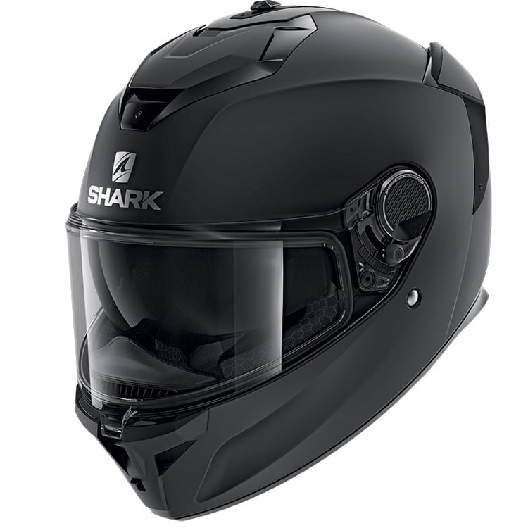 Shark Spartan GT Blank Mat Black Helmet