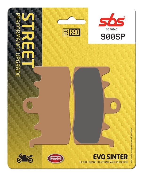 SBS Street Performance Evo Front Brake Pads - 900SP