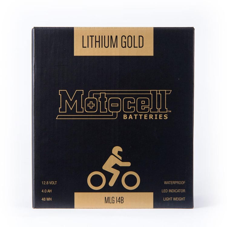 Motocell Lithium Gold MLG14B 48WH Battery