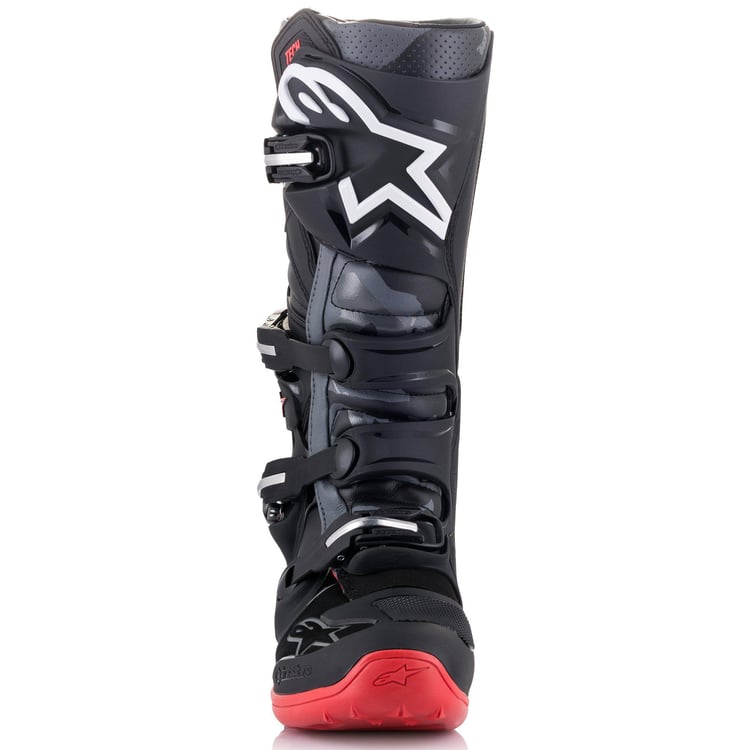 Alpinestars Tech 7 Black/Cool Gray/Red Boots