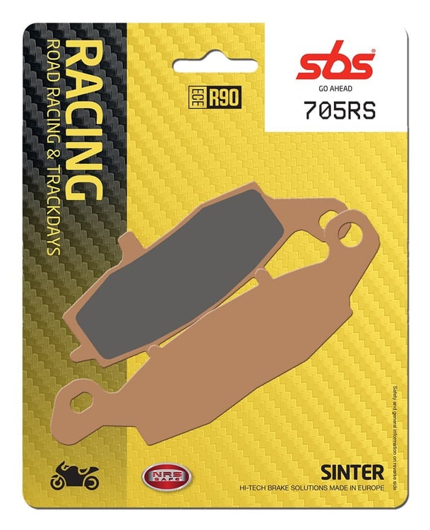 SBS Racing Sinter Race Front Brake Pads - 705RS