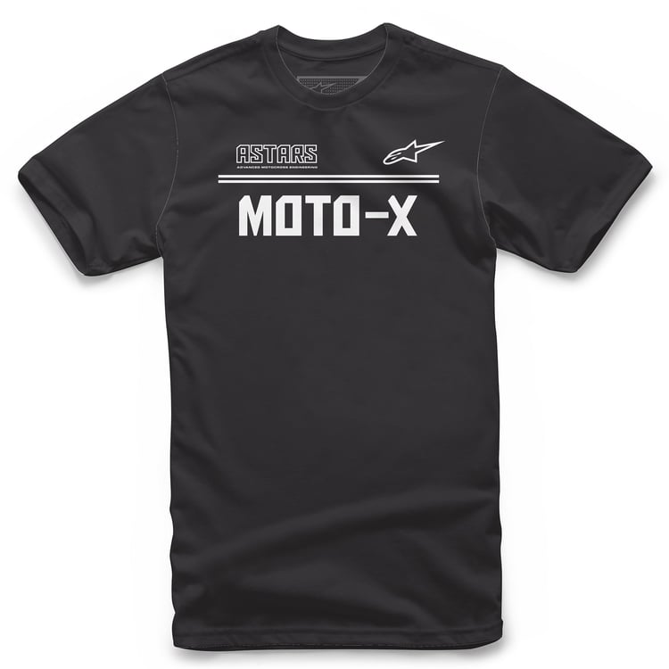 Alpinestars Astars Moto-X Black/White T-Shirt