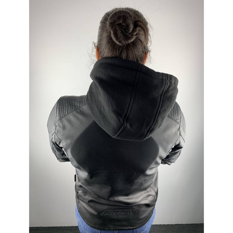 Argon Impulse Non Perforated Ladies Black Jacket