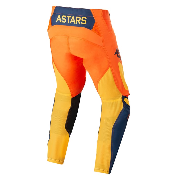 Alpinestars 2022 Youth Racer Factory Orange/Dark Blue/Warm Yellow Pants