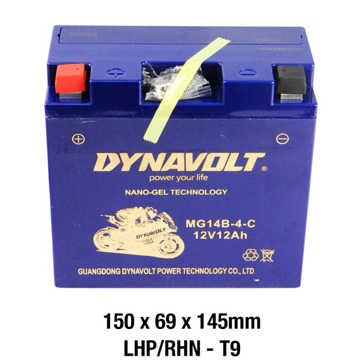 Dynavolt MG14B-4-C Nano-Gel Battery
