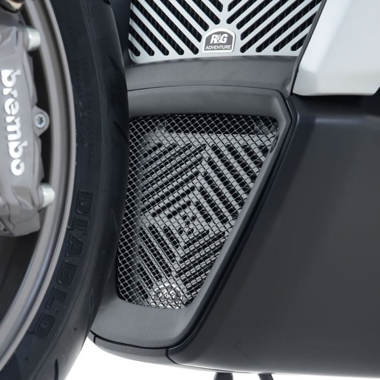 R&G Ducati XDiavel/S/Diavel 1260S Silver Oil Cooler Guard