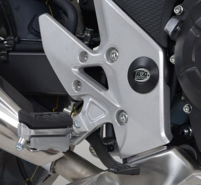 R&G Honda CBR500R Black Frame Plug (Set)