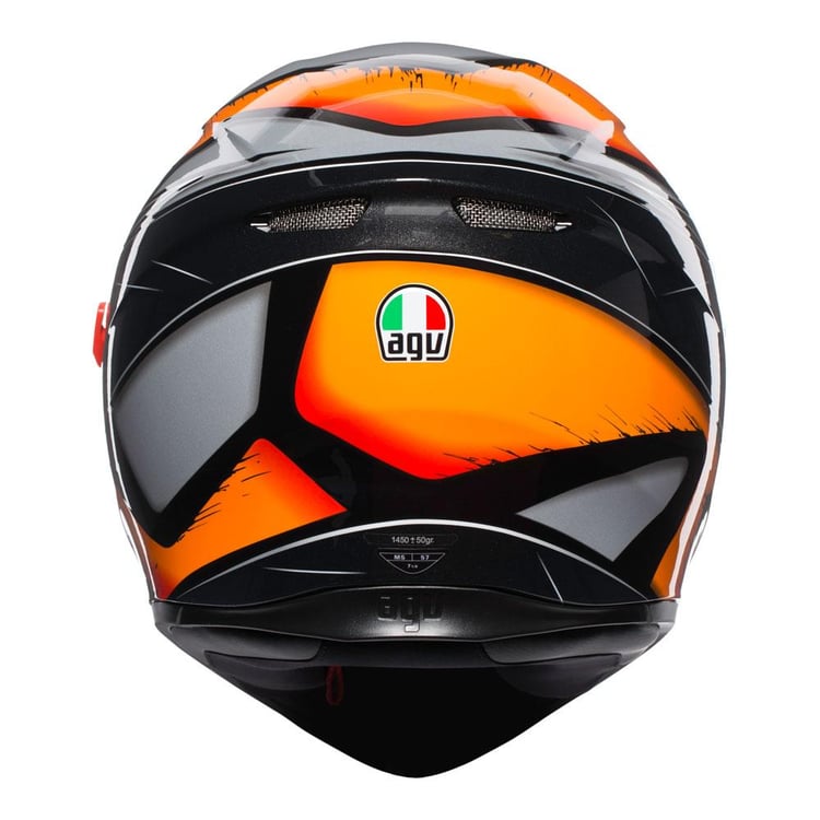 AGV K3 SV Liquefy Black/Orange Helmet