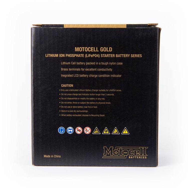Motocell Lithium Gold MLG7L 24WH Battery