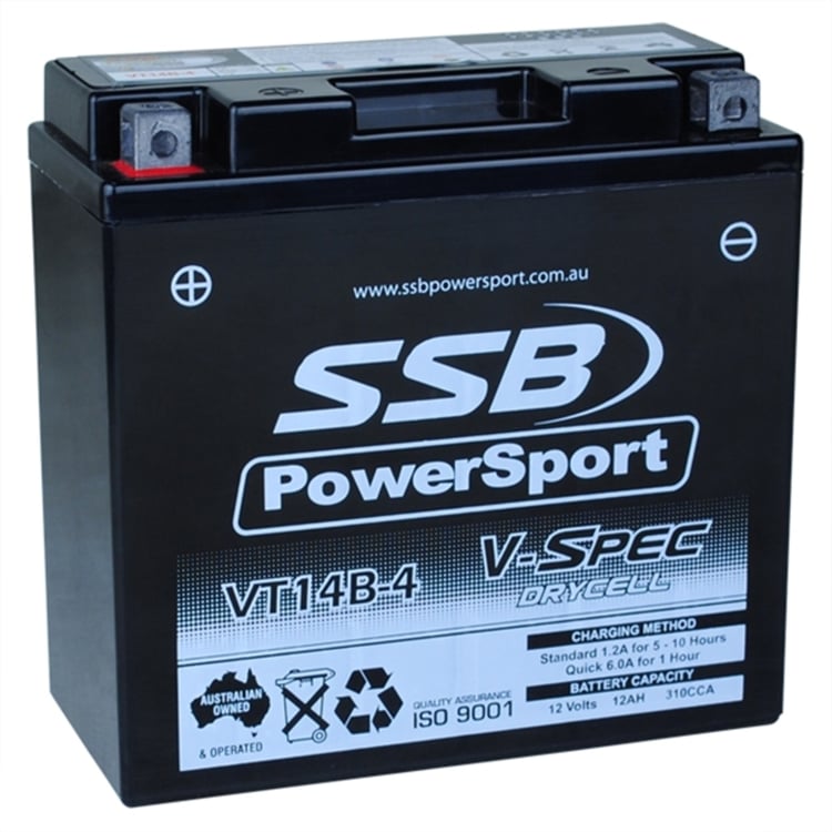 SSB YT14B-4 YT14B-BS Battery