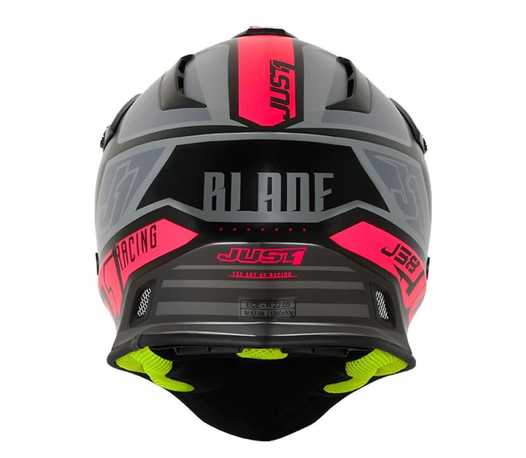 Just1 J38 Blade Fluo Pink/Black Matt Helmet