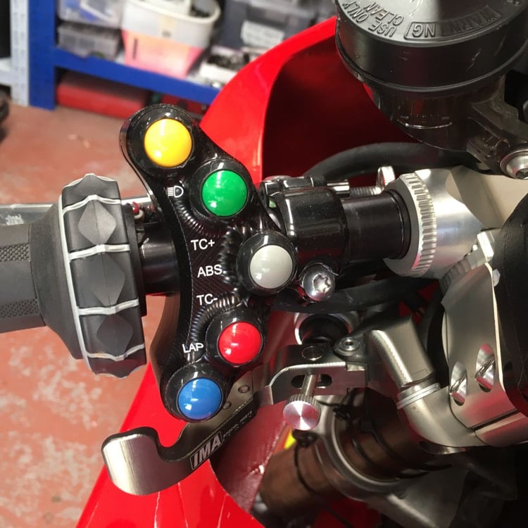 Jetprime Ducati 848/1098/1198 Switch Panel Set