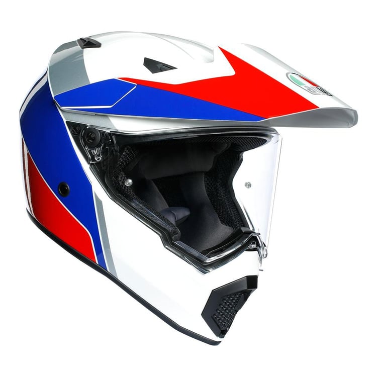 AGV AX9 Atlante White/Blue/Red Helmet