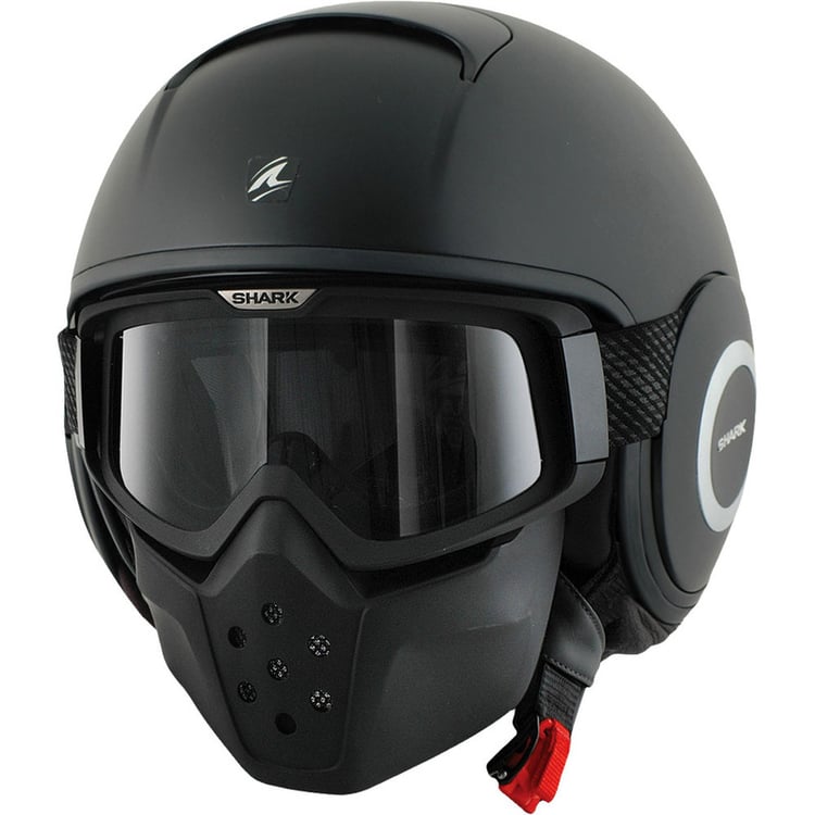 Shark Drak Blank Matt Black Helmet