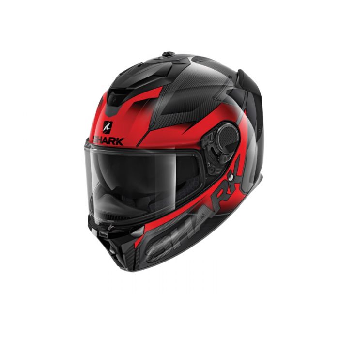 Shark Spartan GT Carbon Shestter Carbon/Red Helmet
