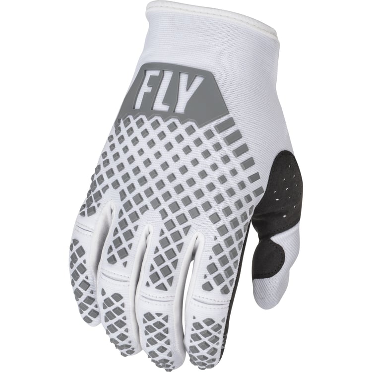 Fly Racing 2022 Kinetic White Gloves