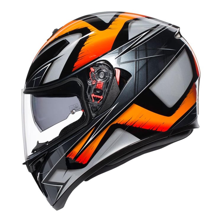 AGV K3 SV Liquefy Black/Orange Helmet