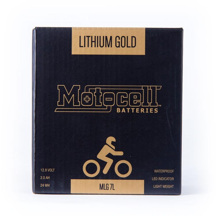 Motocell Lithium Gold MLG7L 24WH Battery