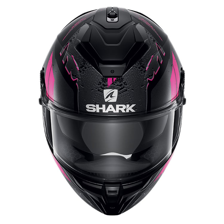 Shark Spartan GT Ryser Mat Black/Anthracite/Violet Helmet