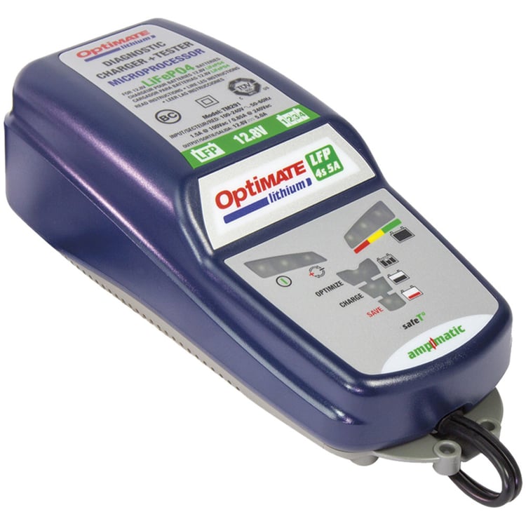 OptiMate Lithium 5A 12v LiFePO4 Battery Charger