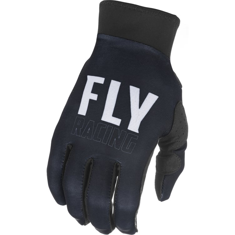 Fly Racing 2022 Pro Lite Black/White Gloves