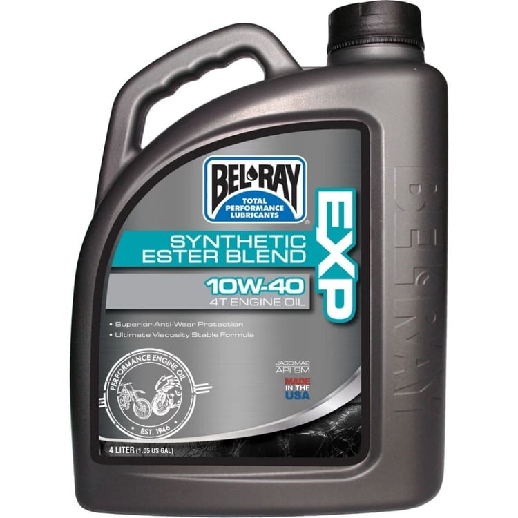 Belray EXP Synthetic Blend 4T 10W-40 Engine Oil - 4L