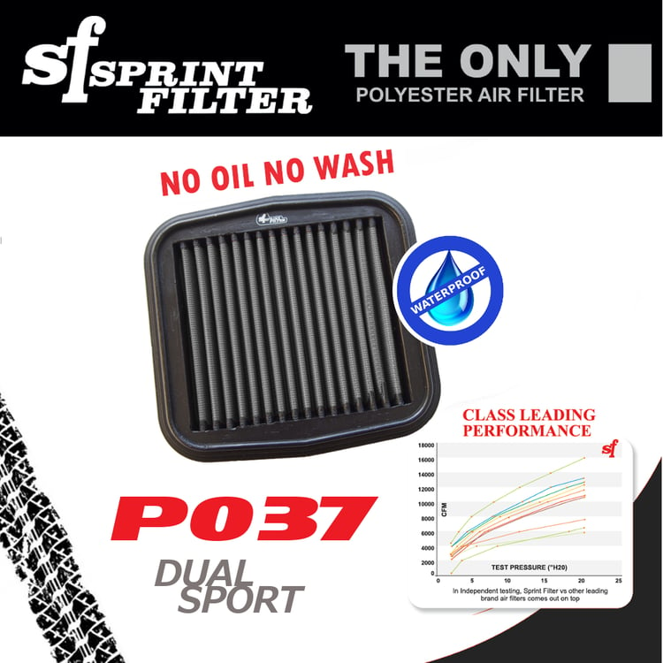 Sprint Filter P037 Ducati Multistrada / Panigale Dual Sport Air Filter