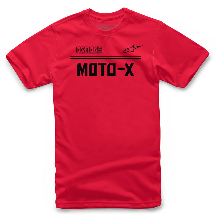 Alpinestars Astars Moto-X Red/Black T-Shirt