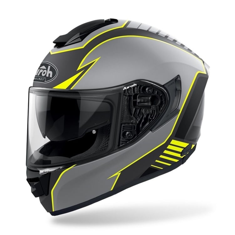 Airoh ST501 Type Yellow Matt Helmet