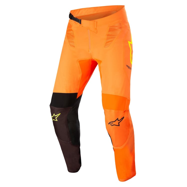 Alpinestars 2022 Supertech Blaze Orange/Black/Yellow Fluo Pants
