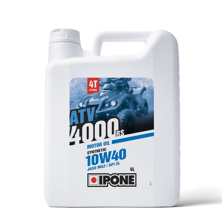 Ipone ATV 4000 RS 10W40 4L 4 Stroke Oil