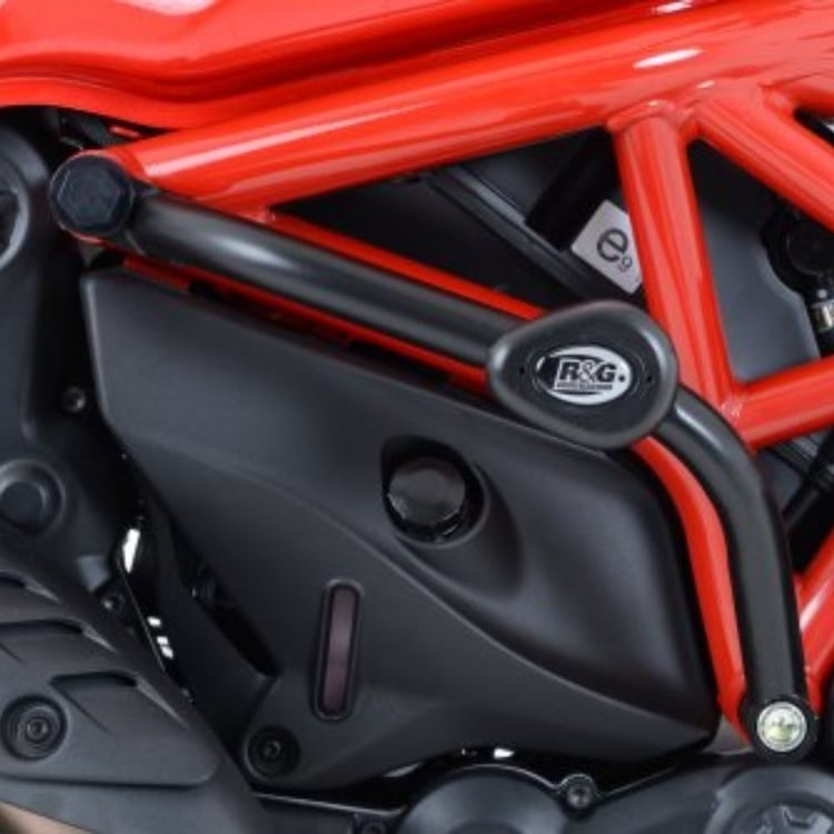 R&G Ducati Monster 821/1200/R/S Black Aero Crash Protectors