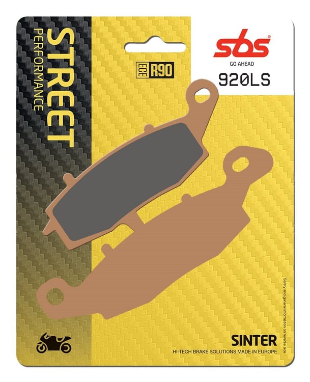 SBS Sintered Road Rear Brake Pads - 920LS