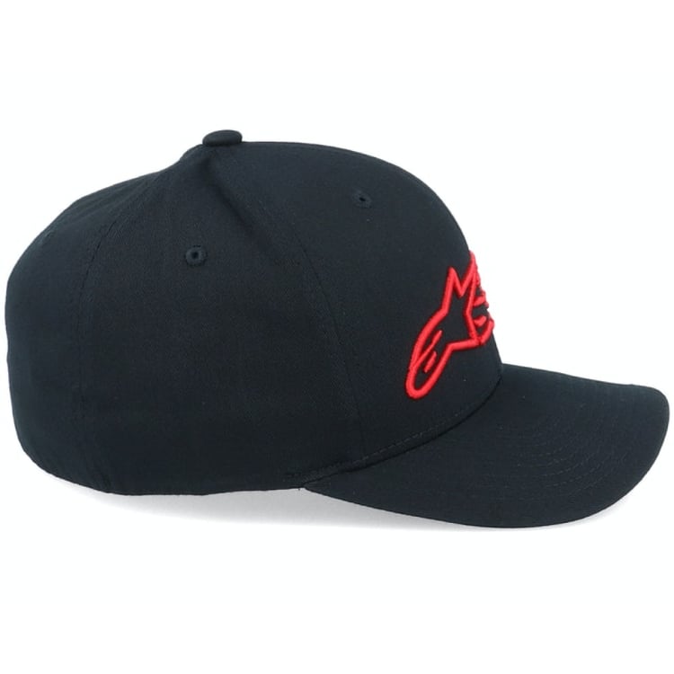 Alpinestars Blaze Black/Red Flexfit Hat