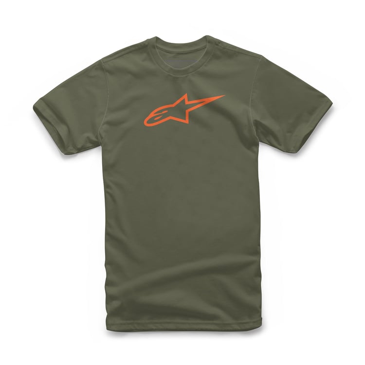 Alpinestars Ageless Military/Orange T-Shirt