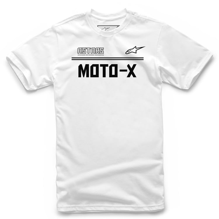 Alpinestars Astars Moto-X White/Black T-Shirt