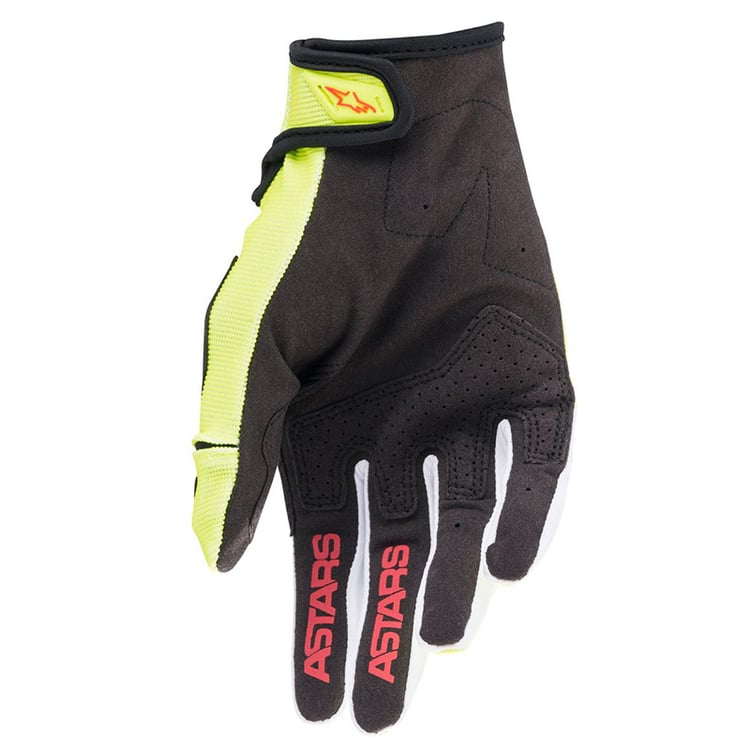 Alpinestars 2022 Techstar Yellow Fluo/Black Gloves