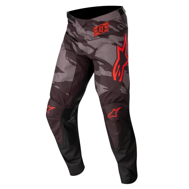 Alpinestars 2022 Racer Tactical Black/Grey Camo/Fluro Red Pants