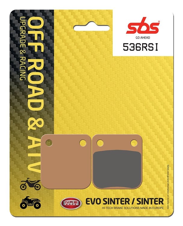 SBS Racing Offroad Front / Rear Brake Pads - 536RSI