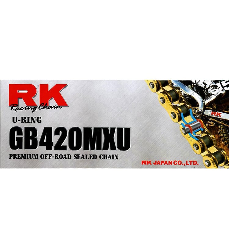 RK 420MXU 136 Link Gold Chain