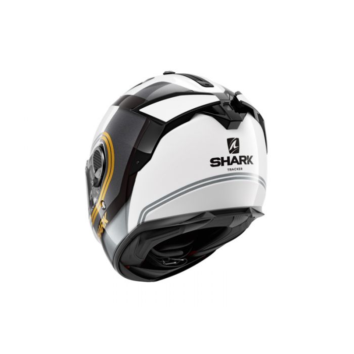 Shark Spartan GT Tracker White/Black/Gold Helmet