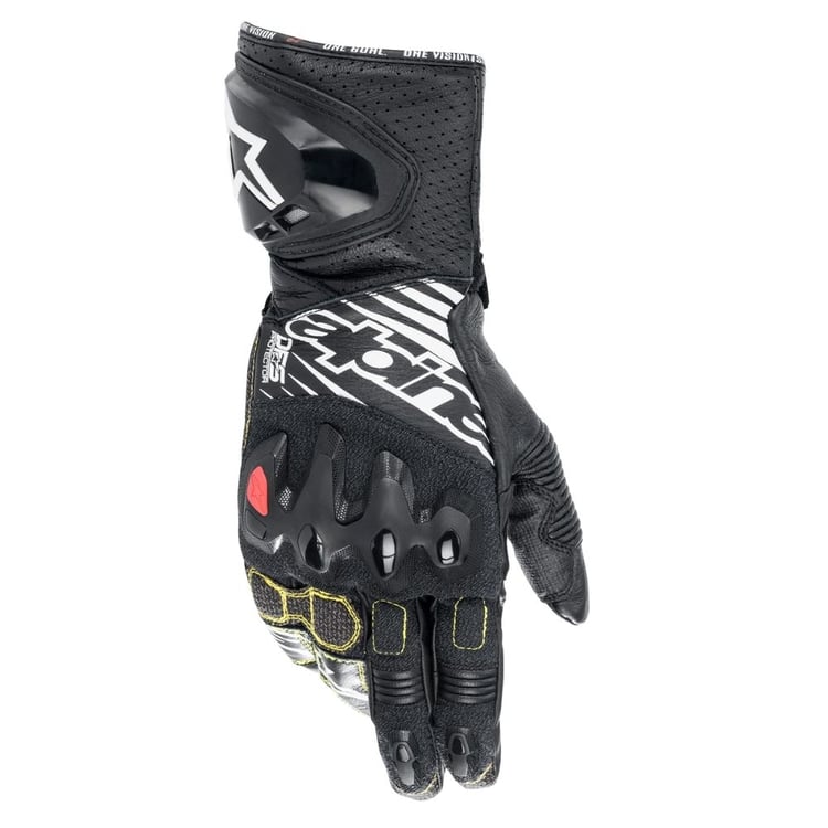 Alpinestars GP Tech V2 Black/White Gloves